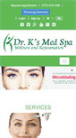 Mobile Screenshot of drksmedspa.com